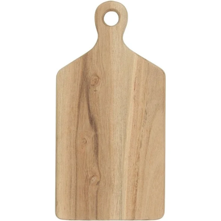 Schneidebrett Servierbrett Brettchen Holz mit Griff 15x30cm Ib Laursen 17063-00 – Bild 5