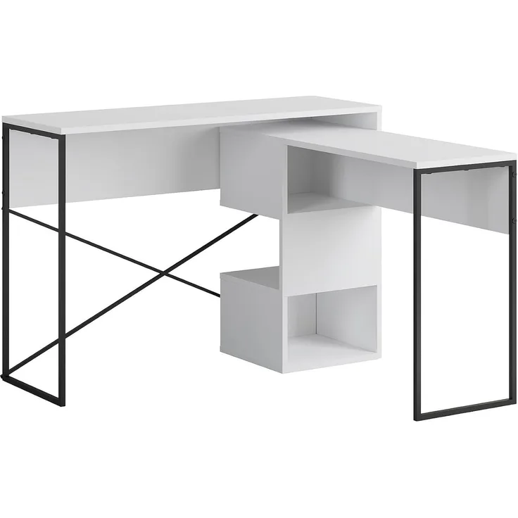 Skye Decor 'Badau - White' Schreibtisch, Weiß, 110 x 77 x 102,5 cm