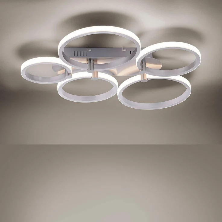 LED Deckenleuchte mit 5 Lichtringen, L 66cm, JOHANNA – Bild 9