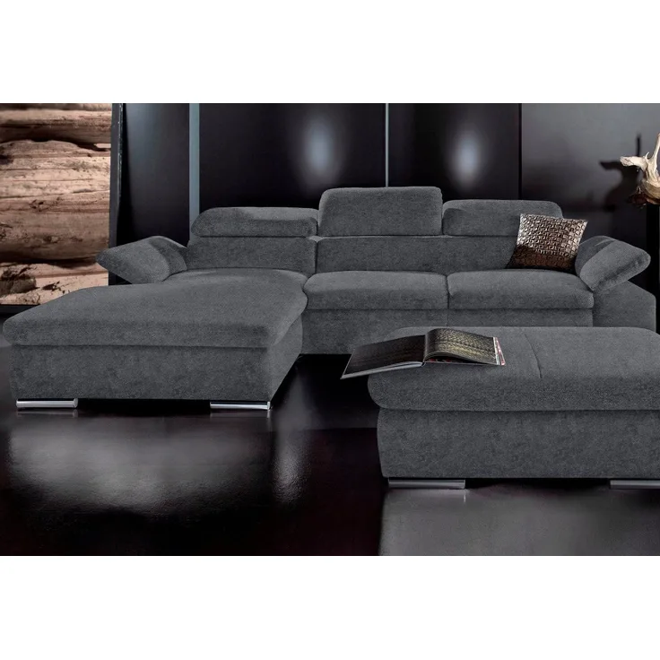 sit&more Ecksofa Alcudia L-Form, wahlweise mit Bettfunktion