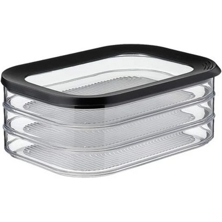 Mepal MODULA Aufschnittdose 3-teilig je 550 ml schwarz – Bild 3