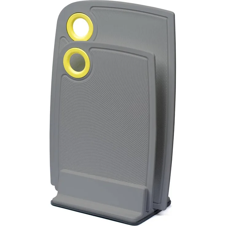 Schneidebretter mit Ständer, 2er-Set