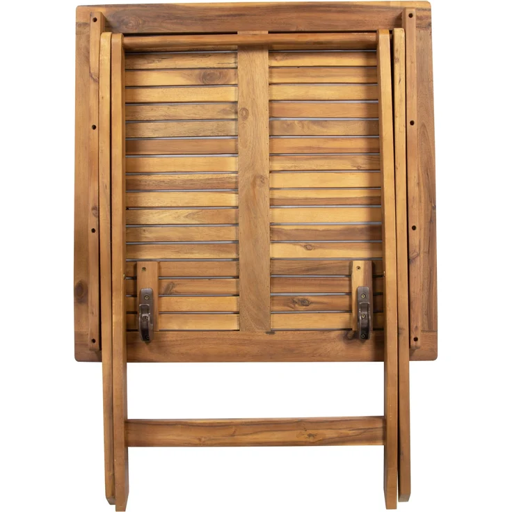 Balkontisch Akazie 70 x 70 cm klappbar CAMERON 59245209 – Bild 4