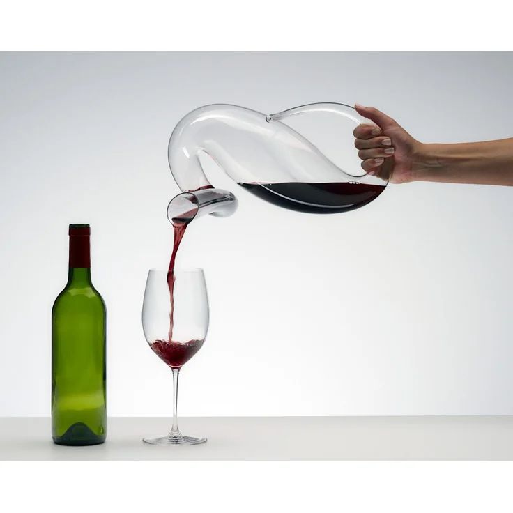 RIEDEL 1950/19 Dekanter MAMBA, handgefertigt, Design-Dekanter – Bild 6