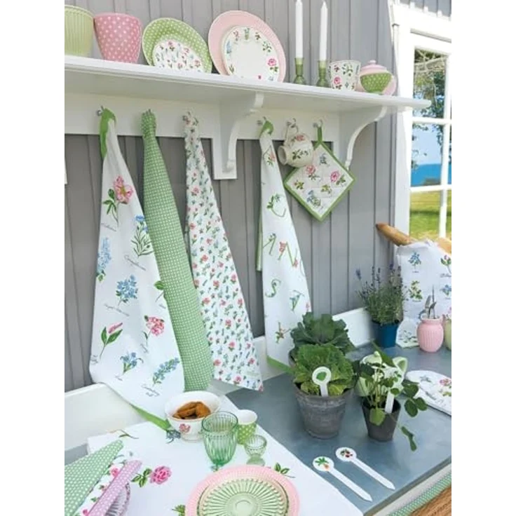 Greengate Tischdecke Dotty Tischdecke pale pink 150x150cm – Bild 5