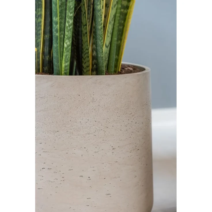 Pottery PotsModell Patt, Beige-Grau, Durchmesser 23 cm, Höhe 19,5 cm – Bild 3