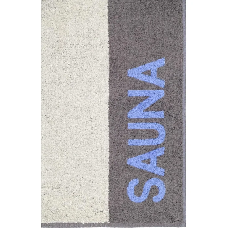 Cawö Saunatuch 599 71 Anthrazit Grau 80x200 cm – Bild 4