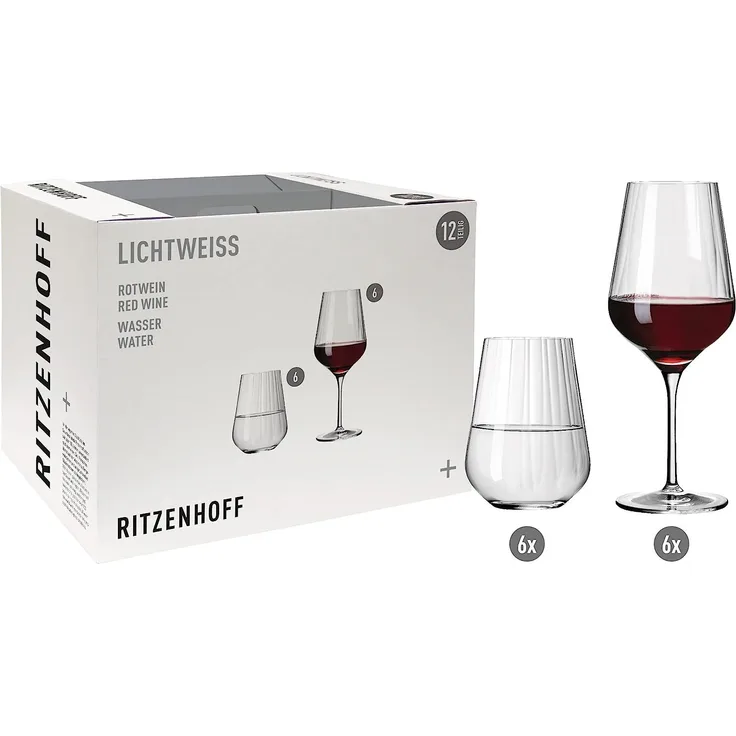 Ritzenhoff 6111009 Rotwein- und Wasserglas-Set #1 STERNSCHLIFF Ritzenhoff Design Team 2022