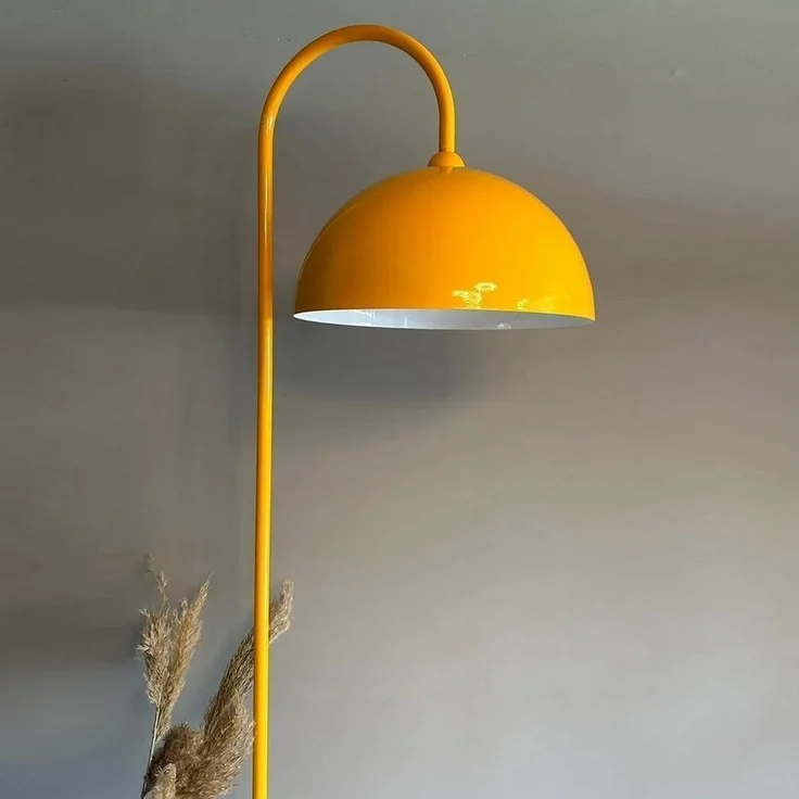 Bamyum Stehlampe Stehlampe Modern Dekorativ Metall Wohnzimmer Arbeitszimmer Stehlampe, ohne Leuchtmittel, E27, verstellbarer Lampenschirm, Stehluchte mit Ablage – Bild 2
