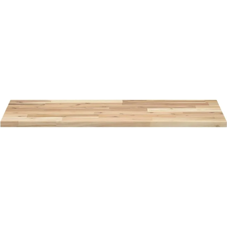vidaXL Tischplatte 100x40x2 cm Rechteckig Massivholz Akazie 4008746 – Bild 4