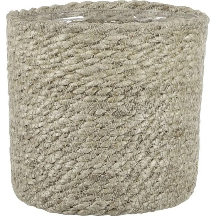 Mica Übertopf Korb Atlantic Ø 14 x 14 cm creme