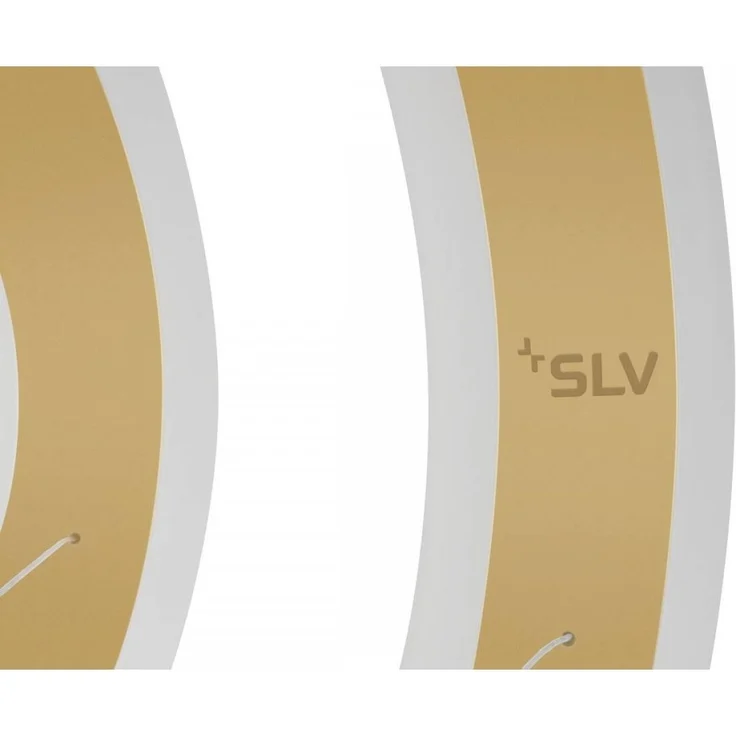 SLV 1007703 ONE FLAT Pendelleuchte triple 80cm 2700K 3000K DALI Touch messing – Bild 5