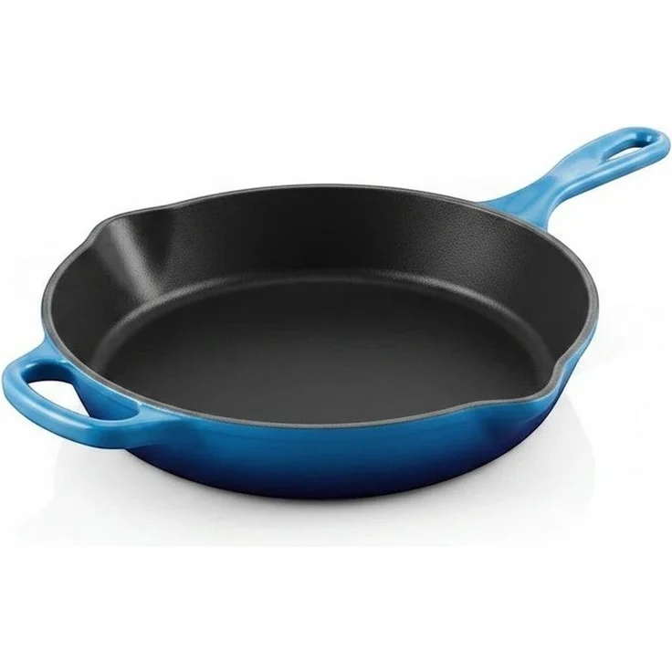 Le Creuset Brat-u.Servierpfanne Signature hoch 26 cm Azure - Blau - 25 bis 28 cm – Bild 1