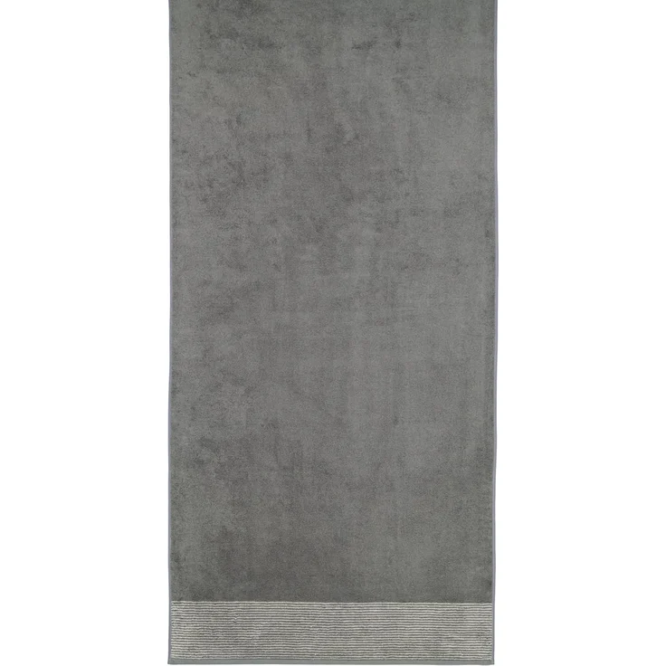 Cawö Luxury Home Handtücher Two-Tone 590 77 Schiefer Anthrazit, Saunatuch 80x200 cm – Bild 4