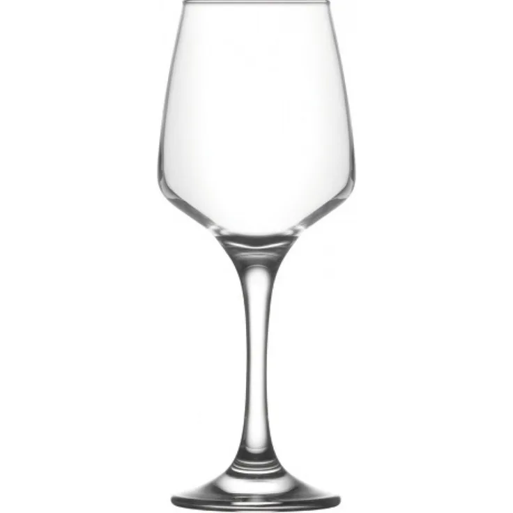LAV Weinglas 6 x Weißweingläser Weingläser Weinglas Gläser Set Glas Klar 0,33 L LAL, Glas