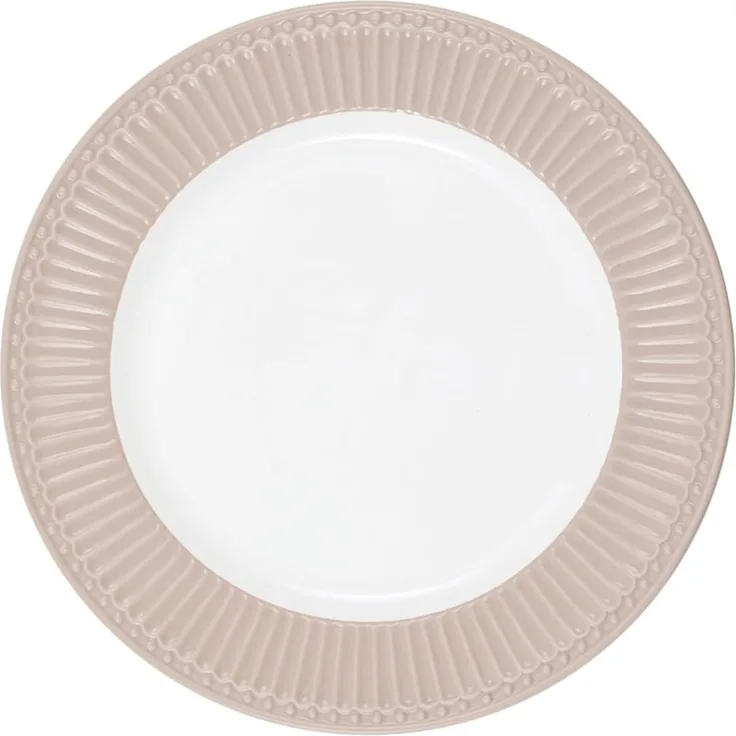 Greengate Alice Speiseteller creamy fudge 26,5 cm