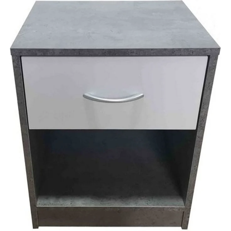 HTI-Line Nachtkommode Nachtschrank Nina mit Schublade (Stück, 1 St, 1 Nachtschrank), Nachttisch Nachtkommode Nachtkonsole – Bild 4