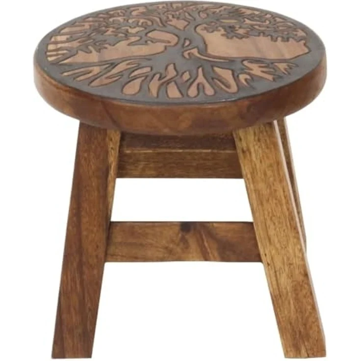 Oriental Galerie Blumenhocker Blumenhocker Beistelltisch Lebensbaum 25 cm (1 St), pflanzentisch klein – Bild 1