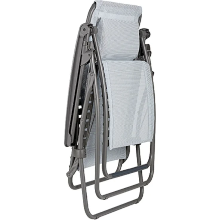 Lafuma RSXA Clip Ciel Titane Relaxliege Batyline® Iso Sonnenliege LFM2055.9711 – Bild 2