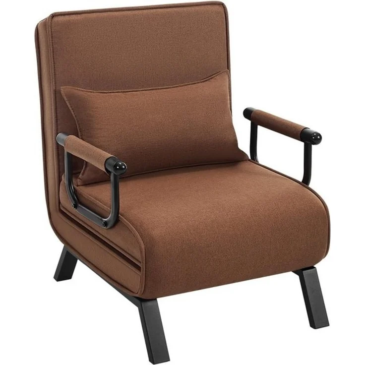Woltu Schlafsofa, 1 Teile, Schlafsessel 3 in 1, mit Bettfunktion, Sofabett Gästebett – Bild 4