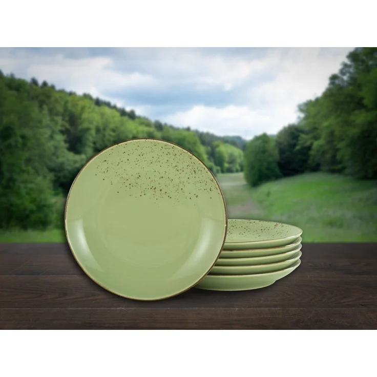 Nature Collection Green, Dessertteller 6-tlg (mo) – Bild 4