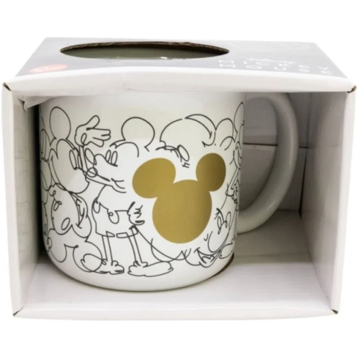 Disney Mickey Mouse Signature Frühstückstasse 400 ml in Geschenkbox – Bild 3