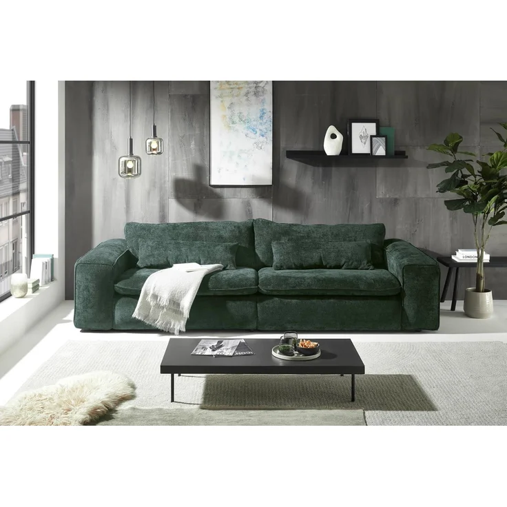Big Sofa Venice Mikrofaser Eden optional mit Hocker – Ed Exciting Design – Bild 1