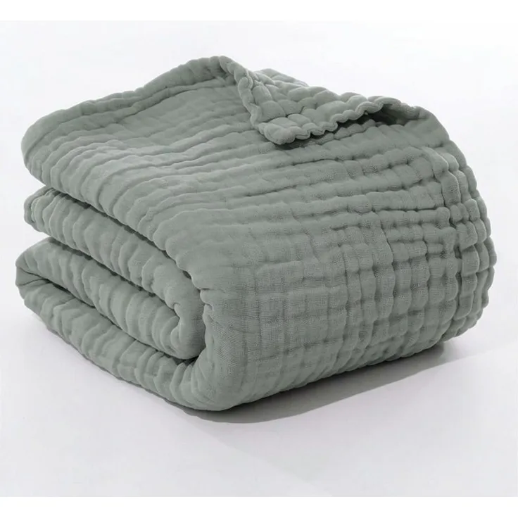 Wohndecke Musselin Decke, JASLIFE, Sommerdecke,100% Baumwolle