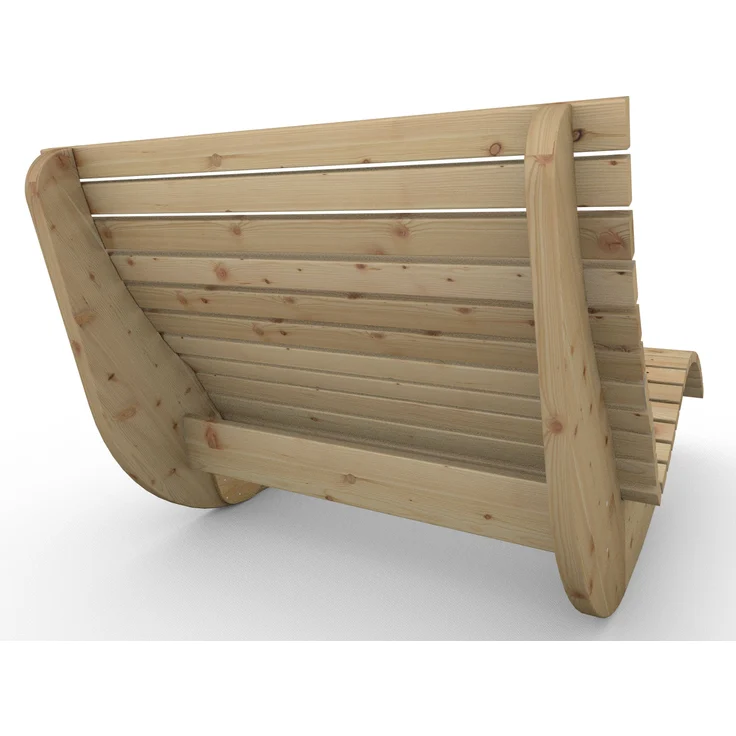 Gartenliege "Schaukel-Sannerl" (Lärche) Breite 120cm Schaukelliege Relaxliege – Bild 6