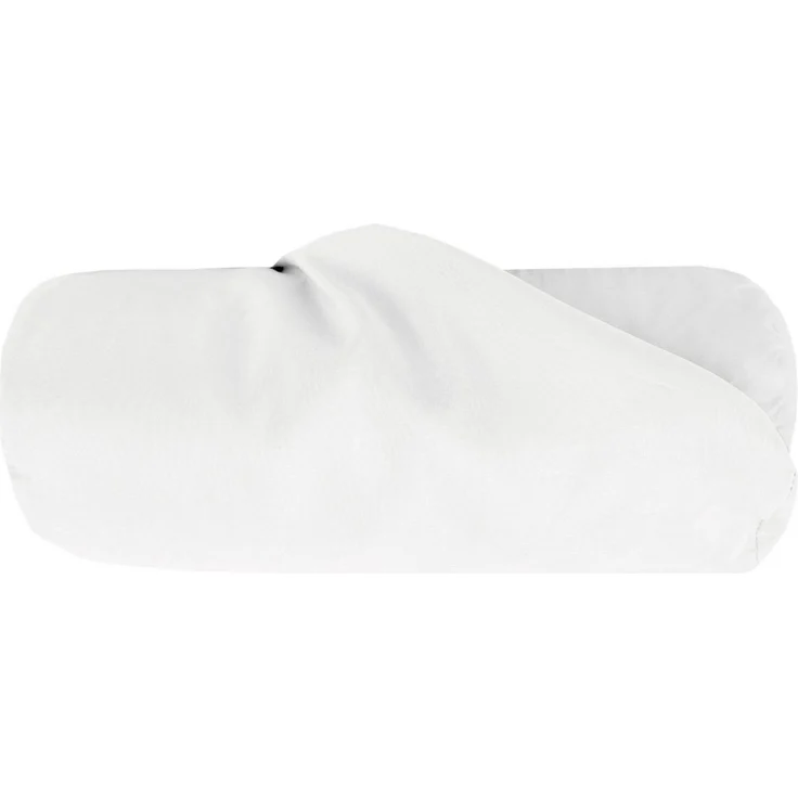 Bestlivings Bezug für Nackenrolle 10x25cm ( BxL ) Bezug in Weiß, in vielen Farben – Bild 5
