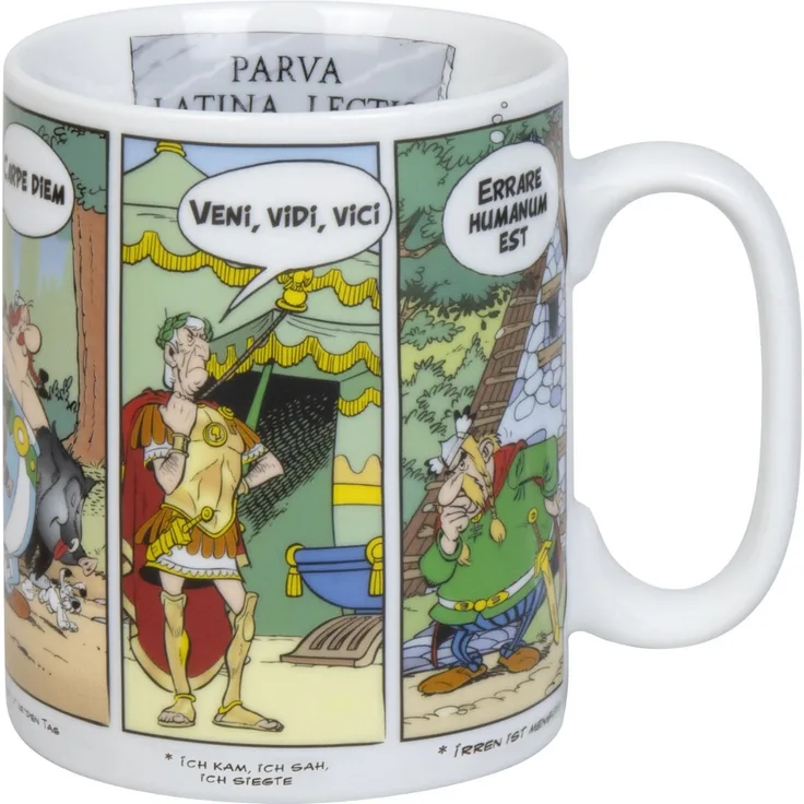 KÖNITZ 1113302418 Asterix - Latein 490 ml aus Porzellan