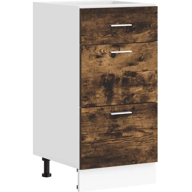 vidaXL Unterschrank Lyon Räuchereiche 40x46x81,5 cm Holzwerkstoff 854215 – Bild 2