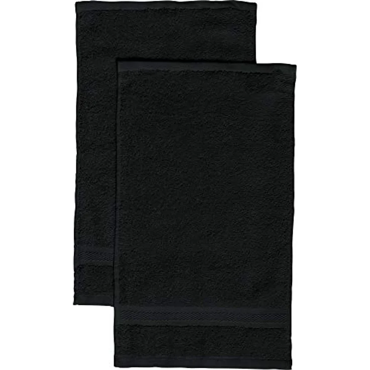 REDBEST Gästehandtuch Gästetuch "Chicago" 2er-Pack, Frottier (2-St), Walk-Frottier Uni – Bild 2