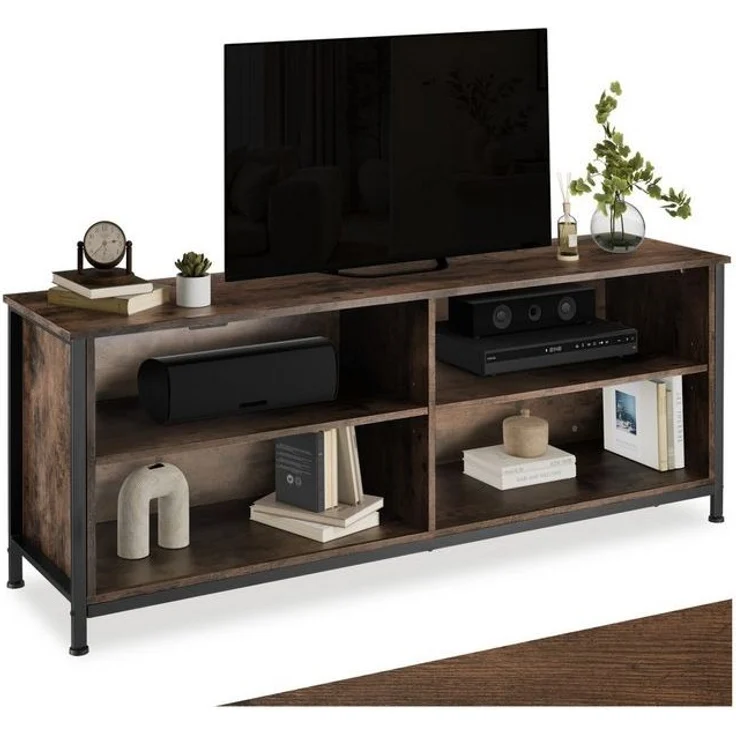 tectake Lowboard Sideboard (TV-Regal, Montagematerial, Montageanleitung), Industrial Style – Bild 4