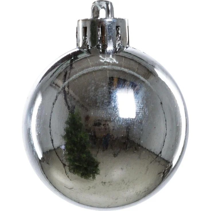 TrendLine Christbaumkugeln 16 Stk Ø 4 cm Weihnachtskugeln Weihnachtsbaumkugeln – Bild 2