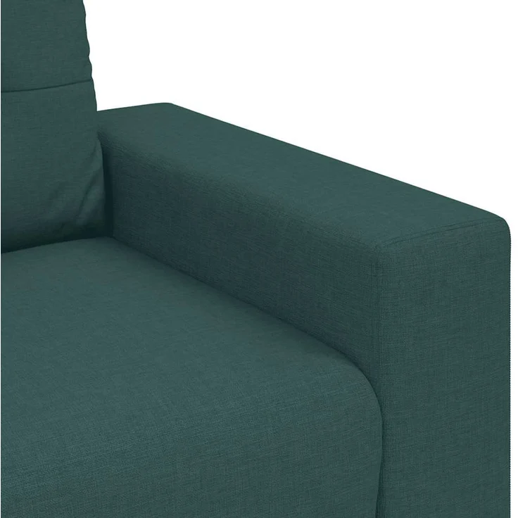 vidaXL Loveseat Sofa Dunkelgrün 160x77x82 cm Stoff 4105073 – Bild 7