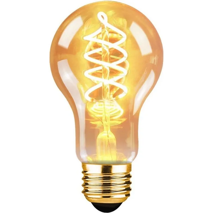 Nettlife LED-Leuchtmittel E27 A60 Leuchtmittel 2700K 4W Glühlampe, E27, 1 St, Warmweiß