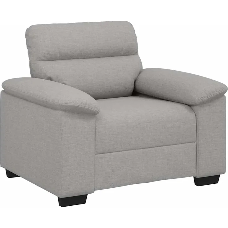 vidaXL Sessel Wolkengrau 100x81x84 cm Stoff 4105295
