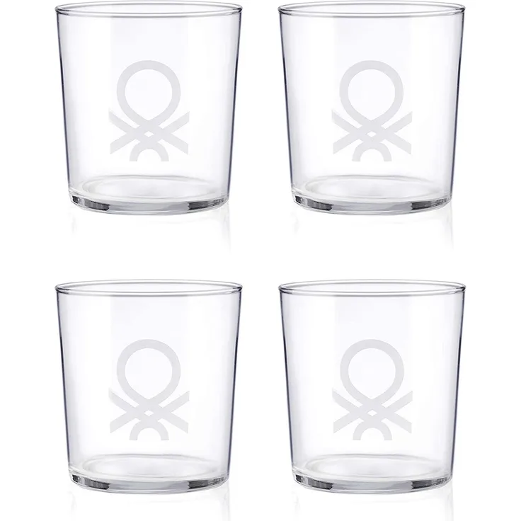 Gläserset Benetton Glas Kristall (35 cl) (4 pcs)