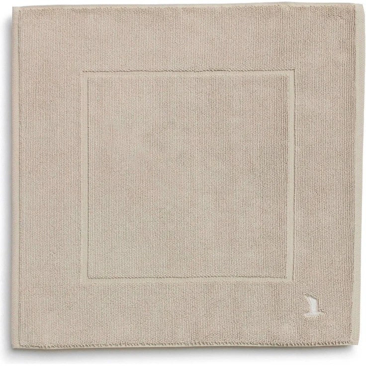 Möve Badematte Superwuschel, Höhe 8 mm, beidseitig nutzbar, fußbodenheizungsgeeignet, Baumwolle, quadratisch – Bild 1