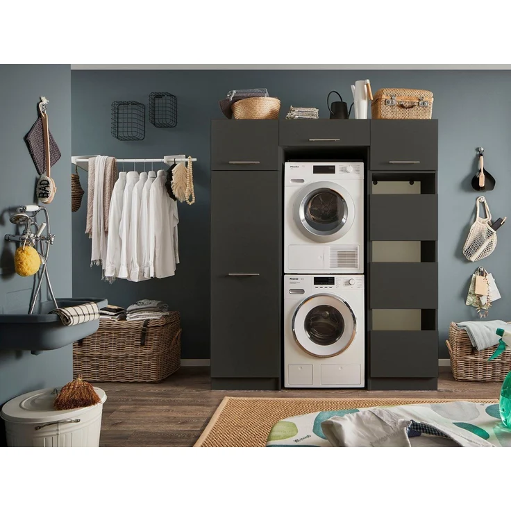 Laundreezy Mehrzweckschrank-Set LAUNDREEZY LDLK3, Breite 167,5 cm – Bild 5