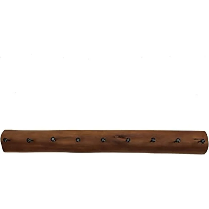 Licht-Erlebnisse Wandgarderobe DALIKA (1 St), Hakenleiste 100 cm Treibholz Handarbeit – Bild 3