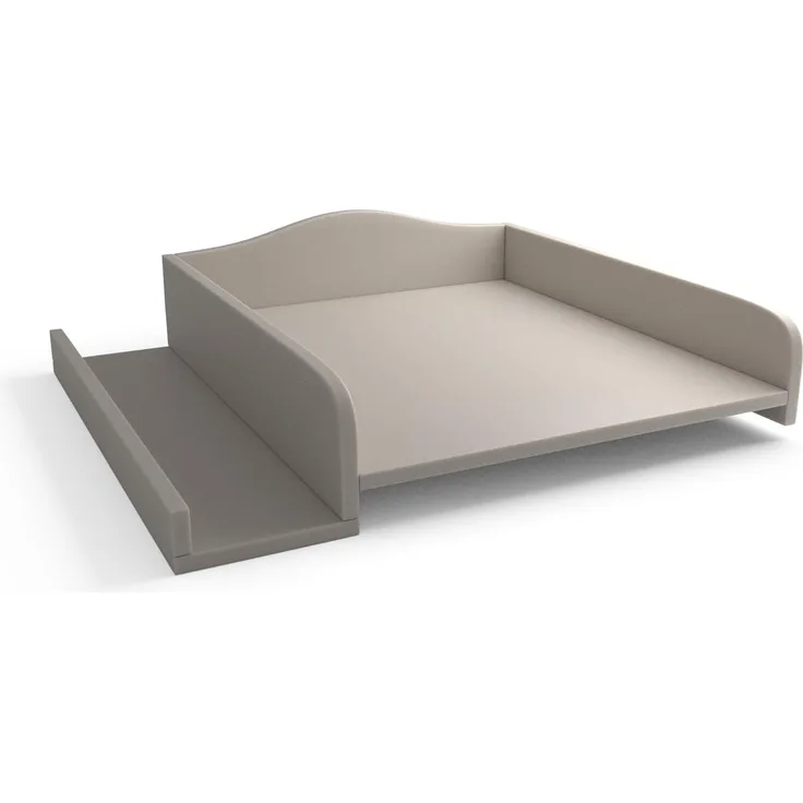 regalik Wickelaufsatz für Waschmaschine – Wickelauflage 60x70 cm – Laminierte Holzplatte – Kaschmir – 82 x 72 x 10 cm – Sicherer & Platzsparender Wickeltischaufsatz