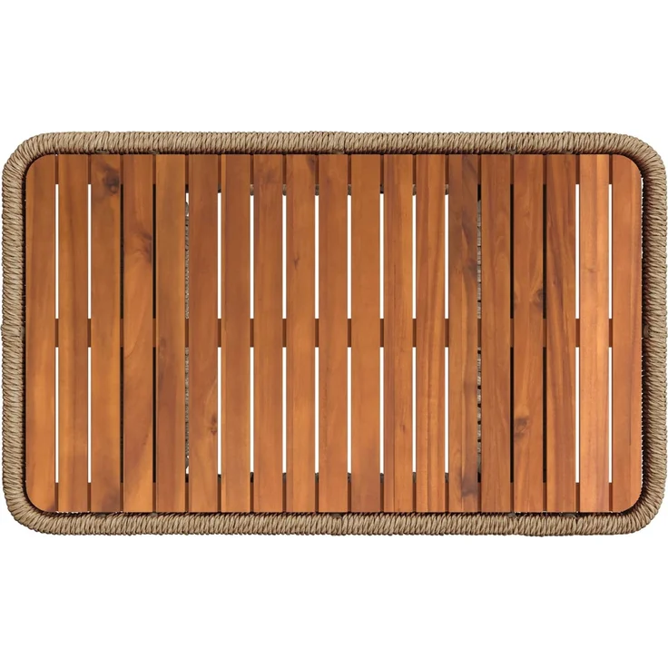 vidaXL Garten Essgruppe mit Kissen 3 pcs Beige und Creme Poly-Rattan 42026752 – Bild 4