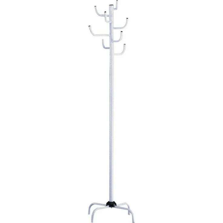 Haku-Möbel 43099 Garderobenständer 47 x 47 x 180 cm, weiß