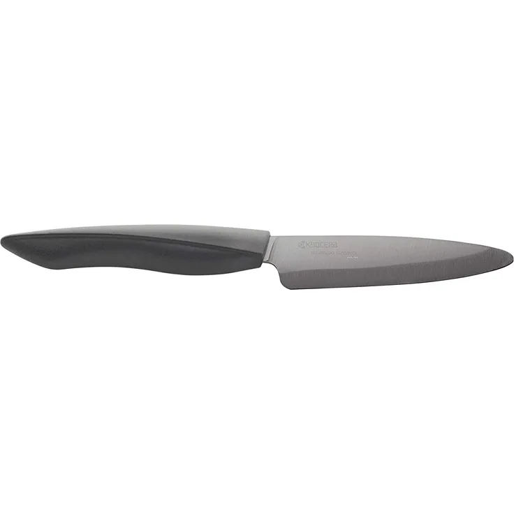 Kyocera ZK-110BK-BK SHIN Keramik-Obst- und Gemüsemesser Keramikmesser, Kunststoff, schwarz