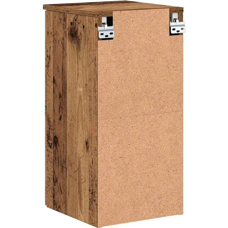 vidaXL Badezimmerschrank Wandmontiert Altholz 30 x 31,5 x 61 cm 883352 – Bild 7