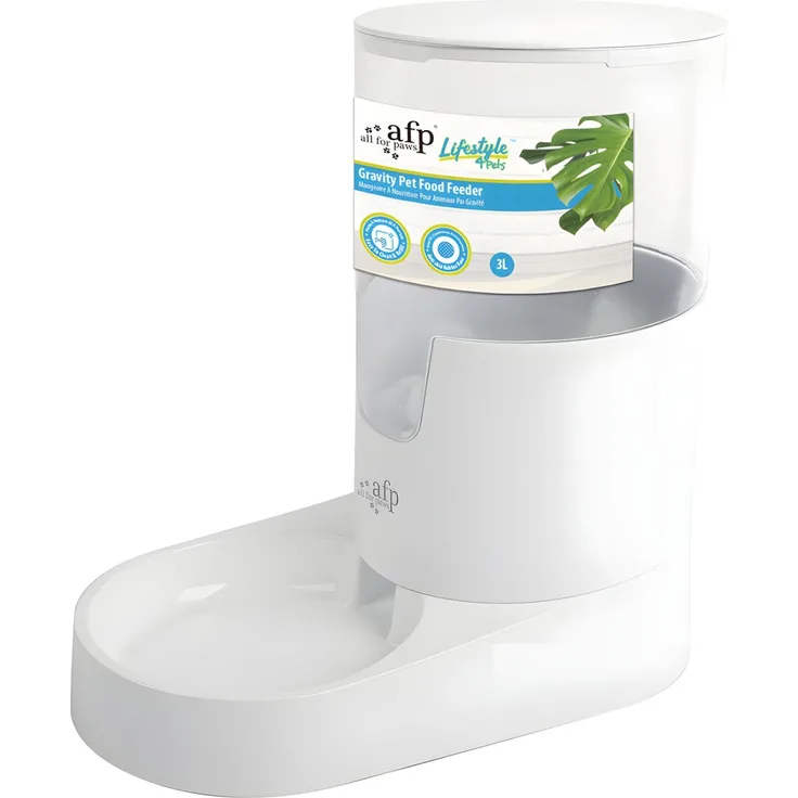 AFP Lifestyle 4 Pets Gravity Futterspender, weiß