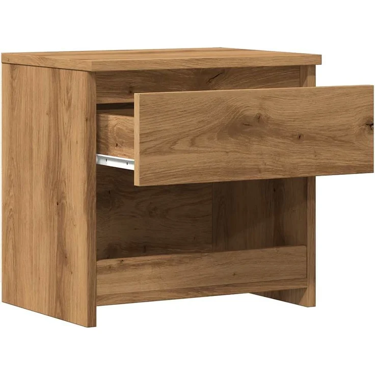 vidaXL Nachttisch Artisan-Eiche 40x30x39 cm Holzwerkstoff 856408 – Bild 6