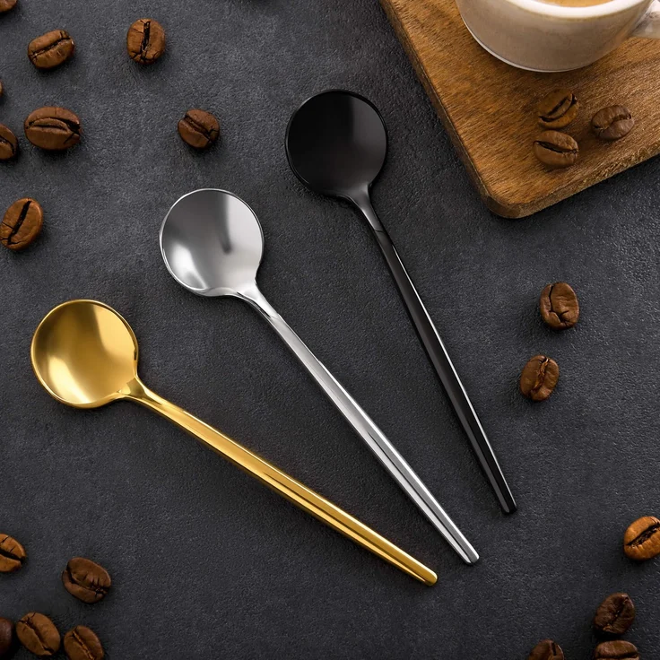 Espressolöffel Provence, 6-teilig, Edelstahl, 11 cm – Bild 4